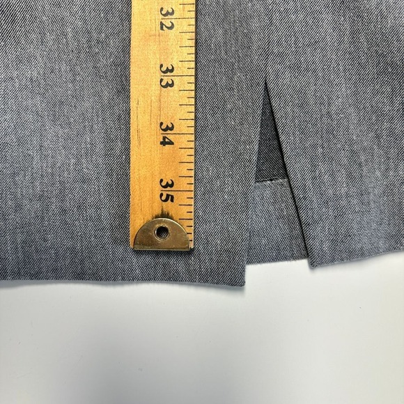 BANANA REPUBLIC Gray Sleeveless‎ Sheath Dress, Size Petite 8P - Picture 9 of 9